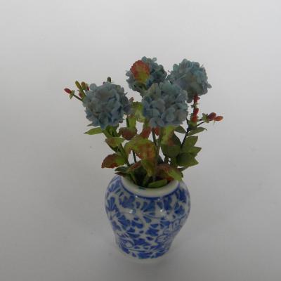 Hortensia fane bleu