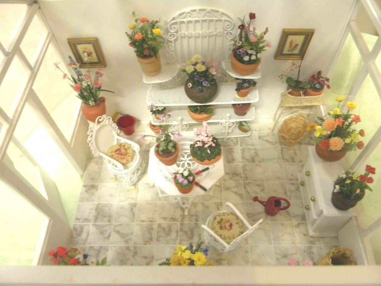 Miniatures maisons de poupées