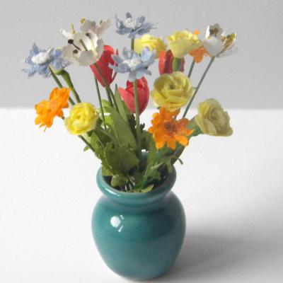 Soucis et tulipes