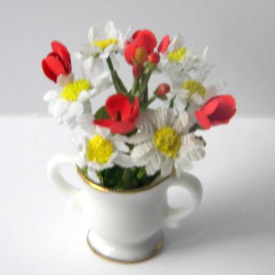 Tulipes et marguerites